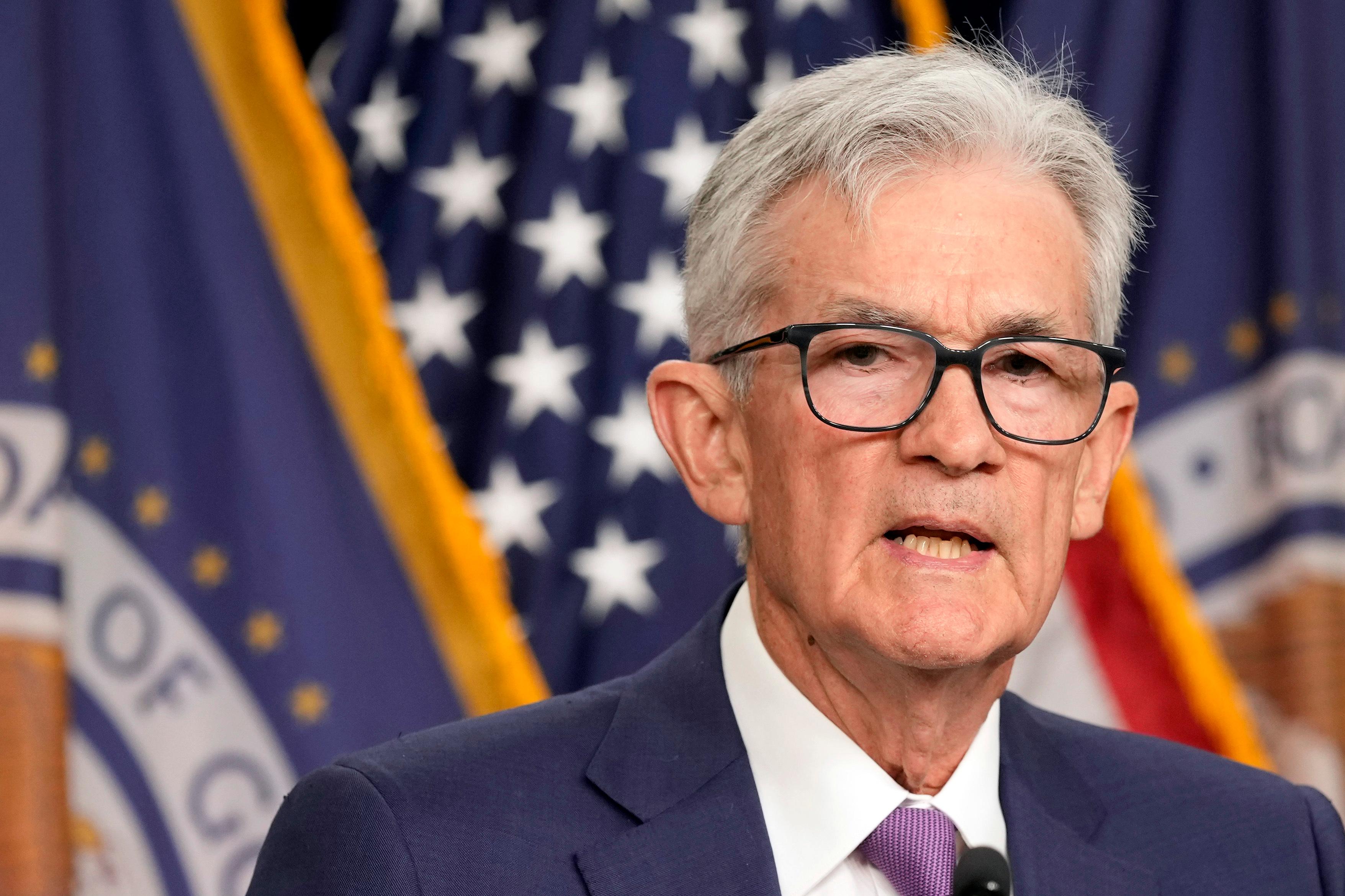 Jerome Powell är chef för USA:s centralbank. Foto: Susan Walsh/AP/TT