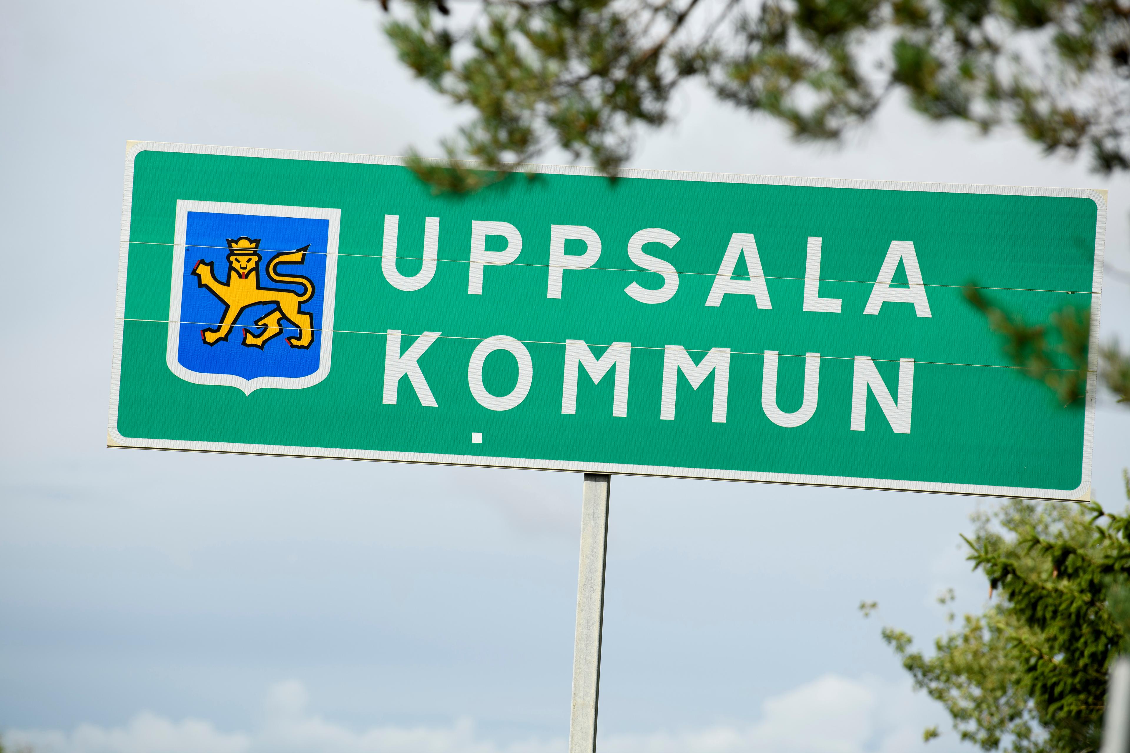 Tullgarnsbron i Uppsala har fastnat i uppfällt läge. Arkivbild. Foto: Oscar Olsson/TT