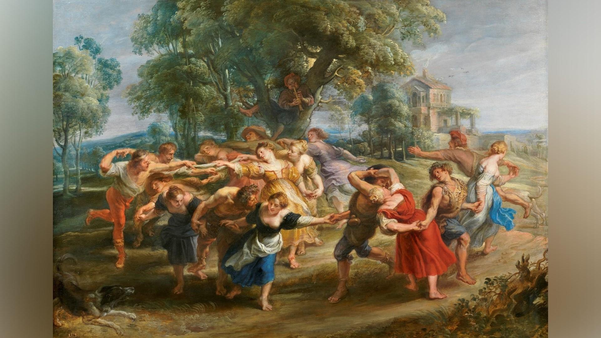 ”Bybornas dans” från 1630–35 av Peter Paul Rubens. Olja på pannå. Pradomuseet i Madrid. Kultur är en stor fest, ett stort firande av världen, enligt filosofen Josef Pieper. Foto: Public Domain