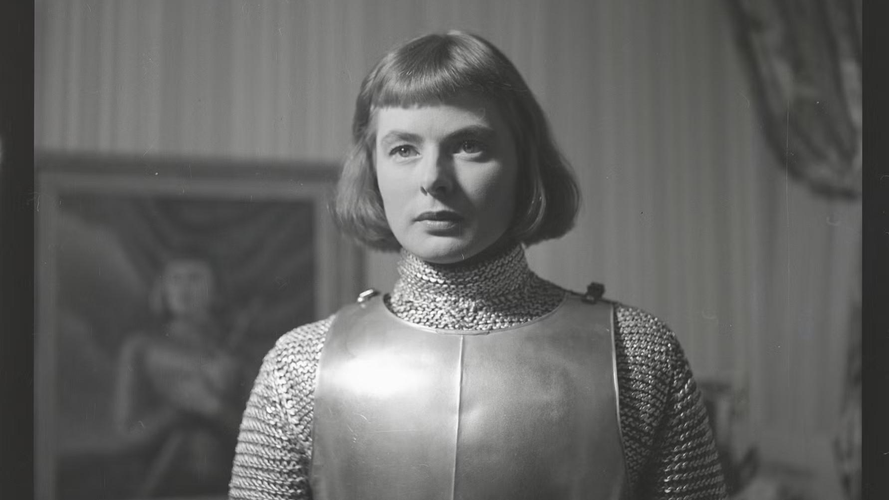 ”100 000 Bildminnen”, Ingrid Bergman år 1947. Foto: KW Gullers, Nordiska museet