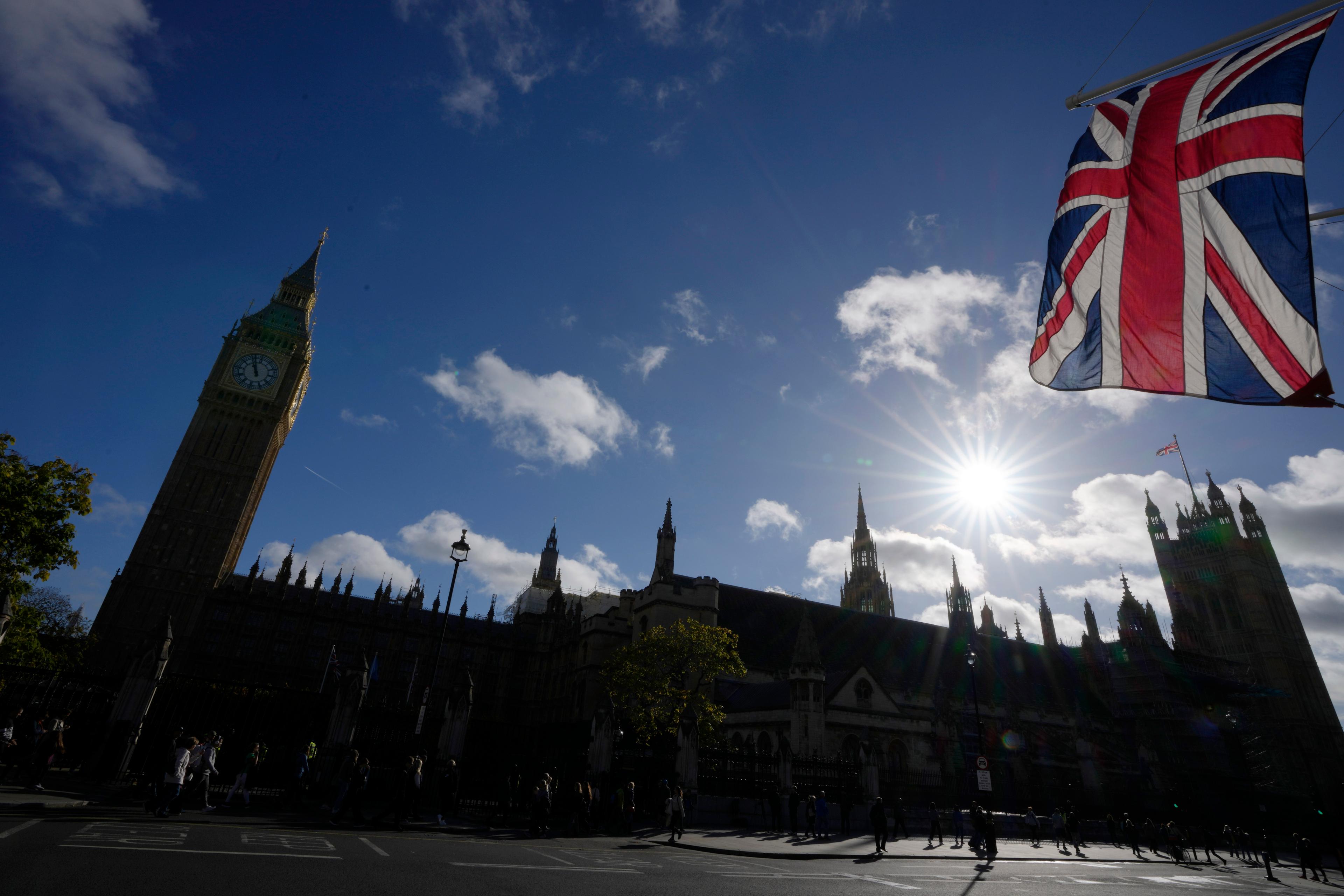 Bank of England lämnar den brittiska styrräntan oförändrad. Arkivbild. Foto: Kirsty Wigglesworth/AP/TT