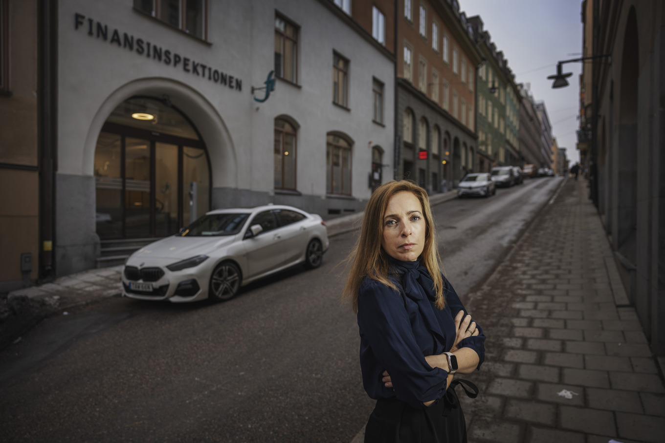 Moa Langemark, Finansinspektionens konsumentskydd. Foto: Linus Sundahl-Djerf/SvD/TT