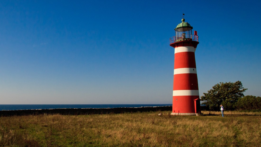 När fyr på Gotland. Foto: Bilbo Lantto