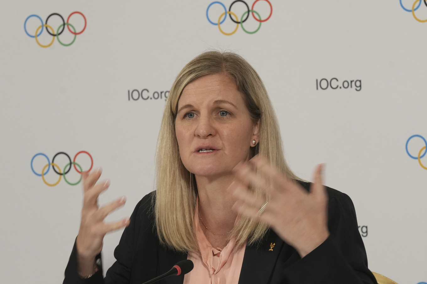IOK:s ordförande Kirsty Coventry. Arkivbild. Foto: Antonio Calanni/AP/TT