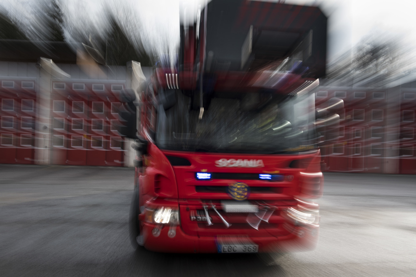 Räddningstjänsten ryckte på torsdagseftermiddagen ut till en stor vattenläcka i Norrköping. Arkivbild. Foto: Pontus Lundahl/TT