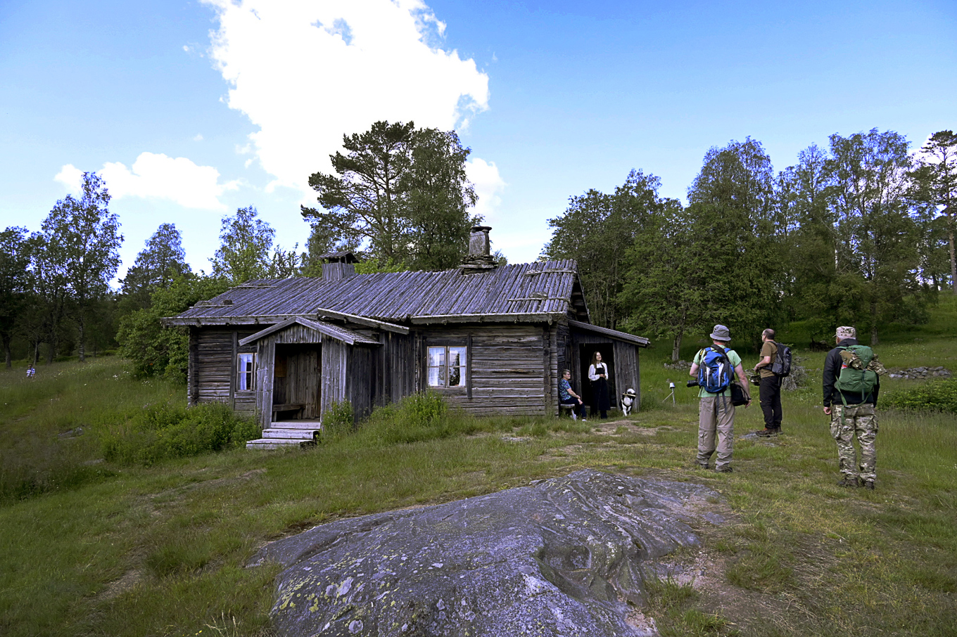 Finngården Ritamäki i Lekvattnet. Foto: Janerik Henriksson/TT