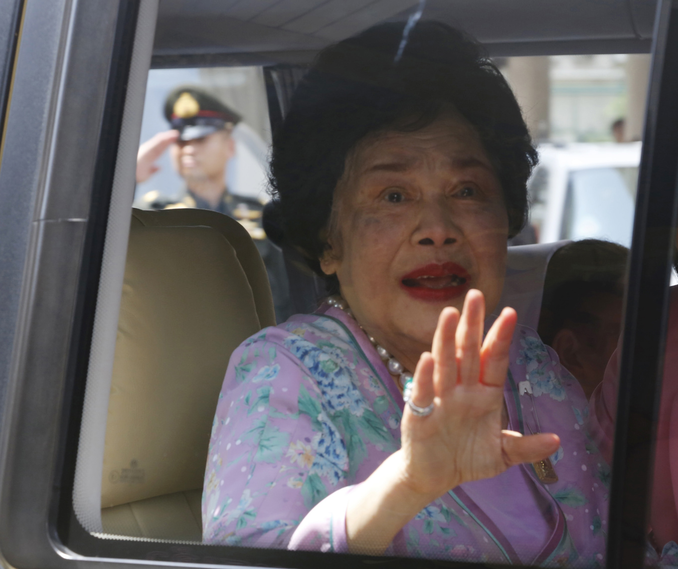 Thailands tidigare drottning Sirikit, på en bild från 2015. Foto: Sakchai Lalit/AP/TT
