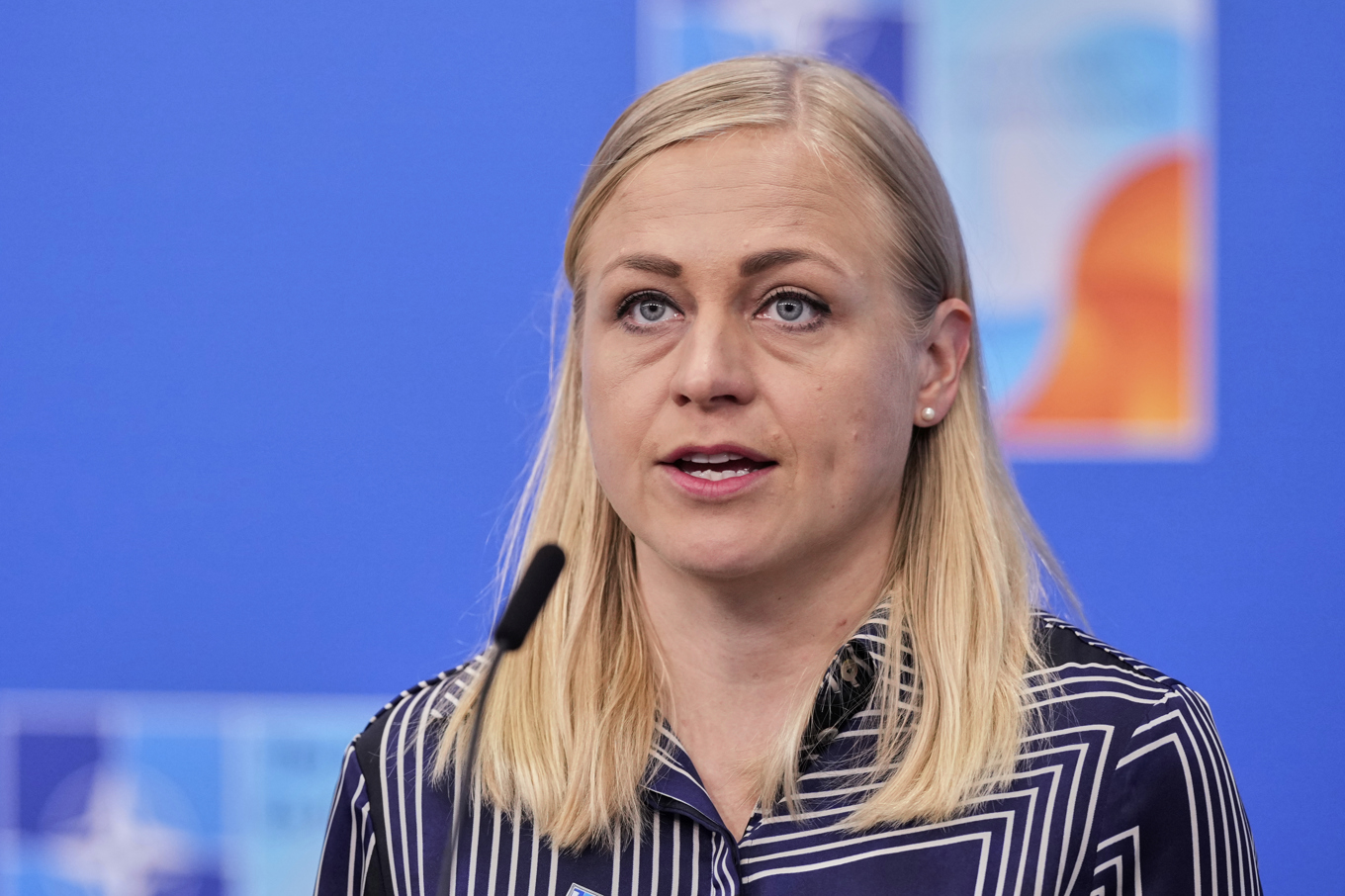 Finlands utrikesminister Elina Valtonen. Foto: Matthias Schrader/AP/TT