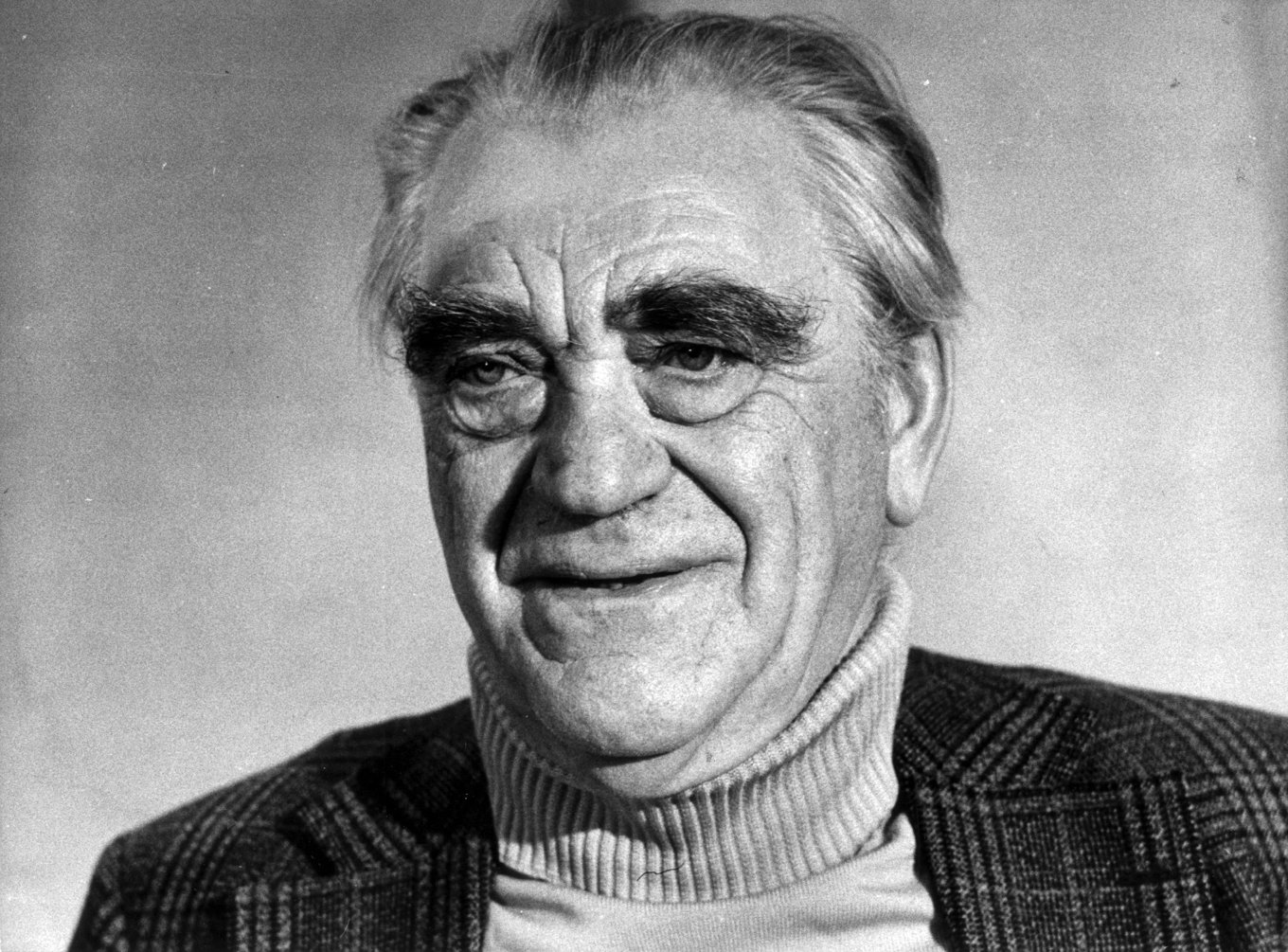 Författaren Vilhelm Moberg. Arkivbild. Foto: Ragnhild Haarstad/TT