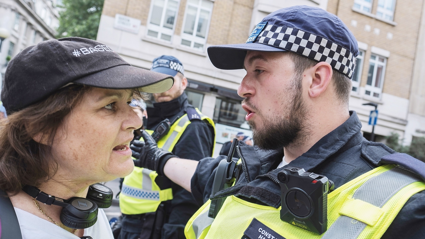 Enligt Reportrar utan gränser har Storbritannien halkat ner på listan över yttrandefrihet. Foto: Edward Crawford/Shutterstock