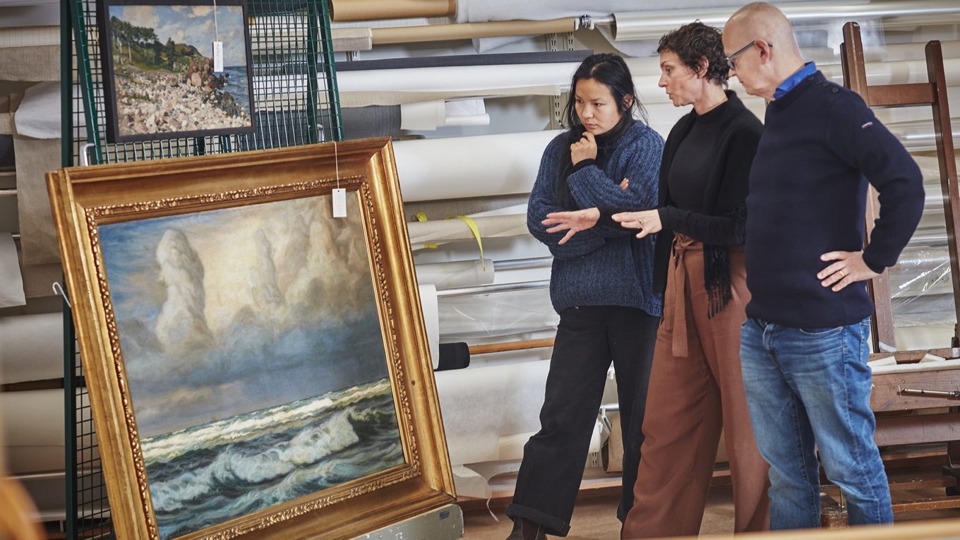 Konstutställning. Foto: Pressbild