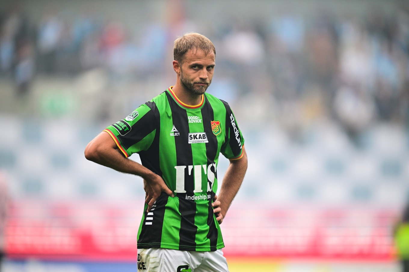 Gustav Lundgren är uttagen i landslaget. Arkivbild. Foto: Hanna Brunlöf /TT