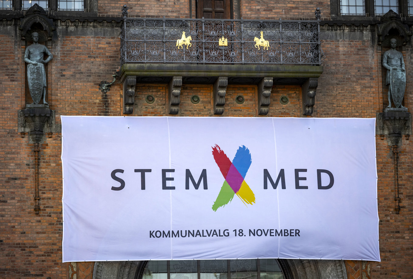 Flera danska partiers sajter har legat nere dagen före kommunvalet. Foto: Johan Nilsson/TT