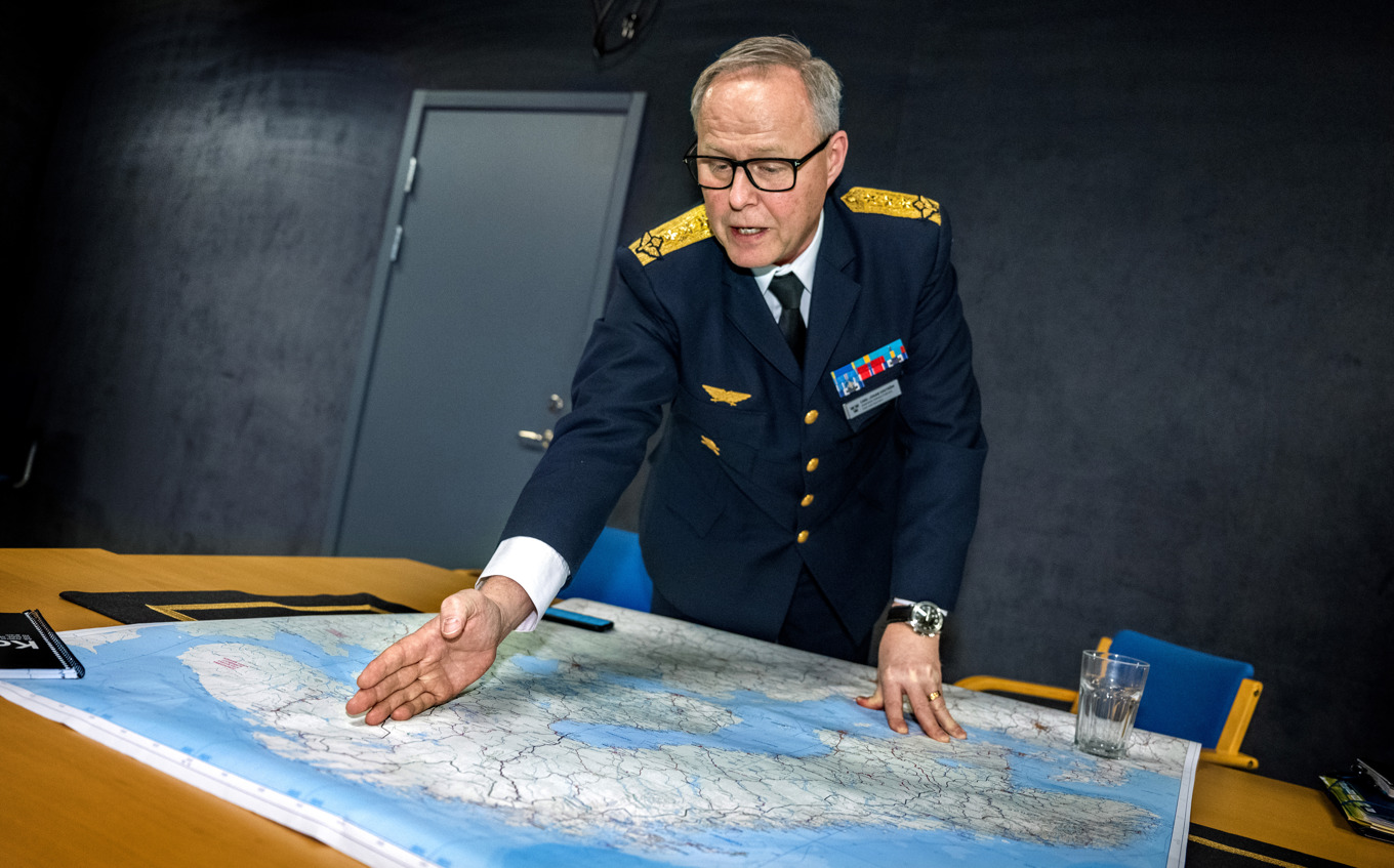 Generallöjtnant Carl-Johan Edström, chef för försvarsstaben. Arkivbild. Foto: Claudio Bresciani/TT