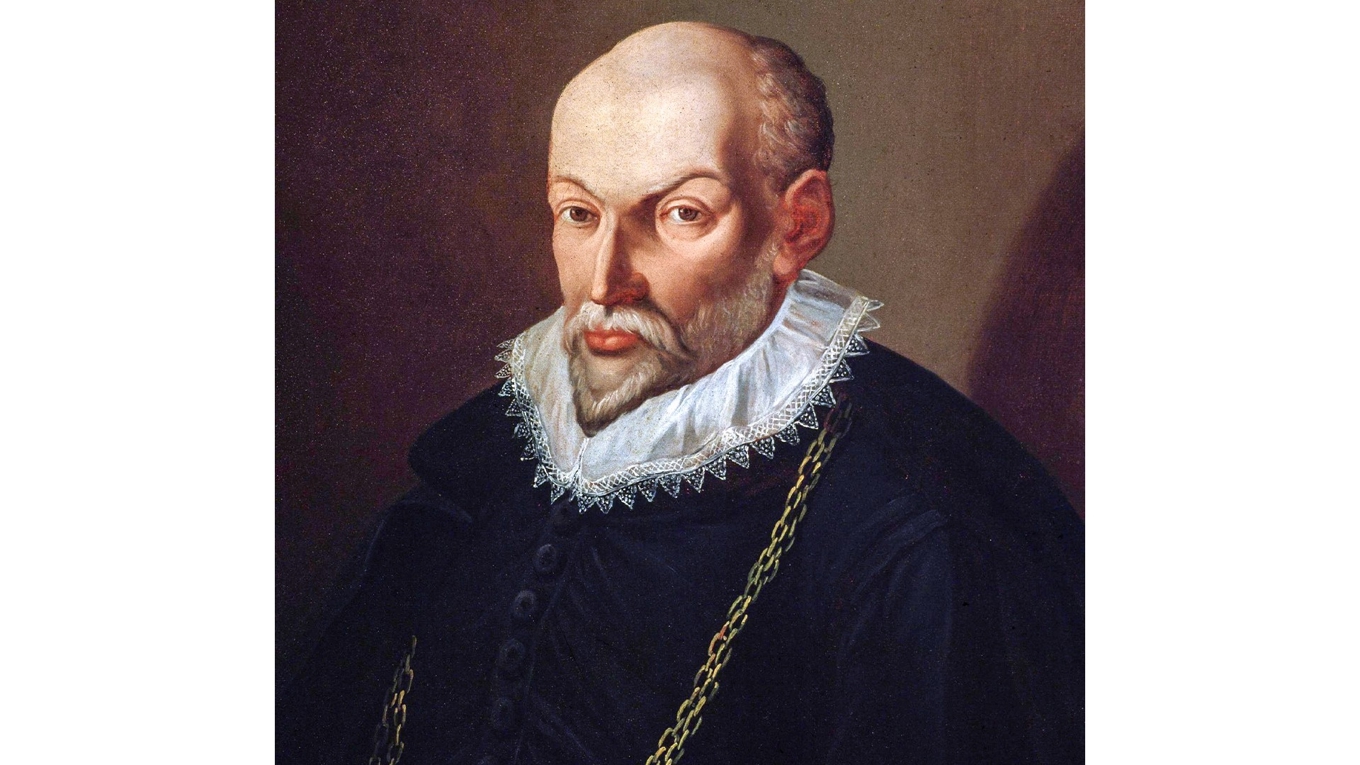 Orlando di Lasso (cirka 1530–1594). Porträtterad av okänd konstnär. Foto: Public Domain
