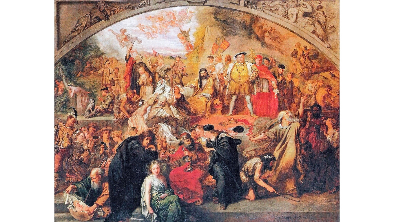 ”The Plays of William Shakespeare”, (1849), av Sir John Gilbert. Foto: Public Domain