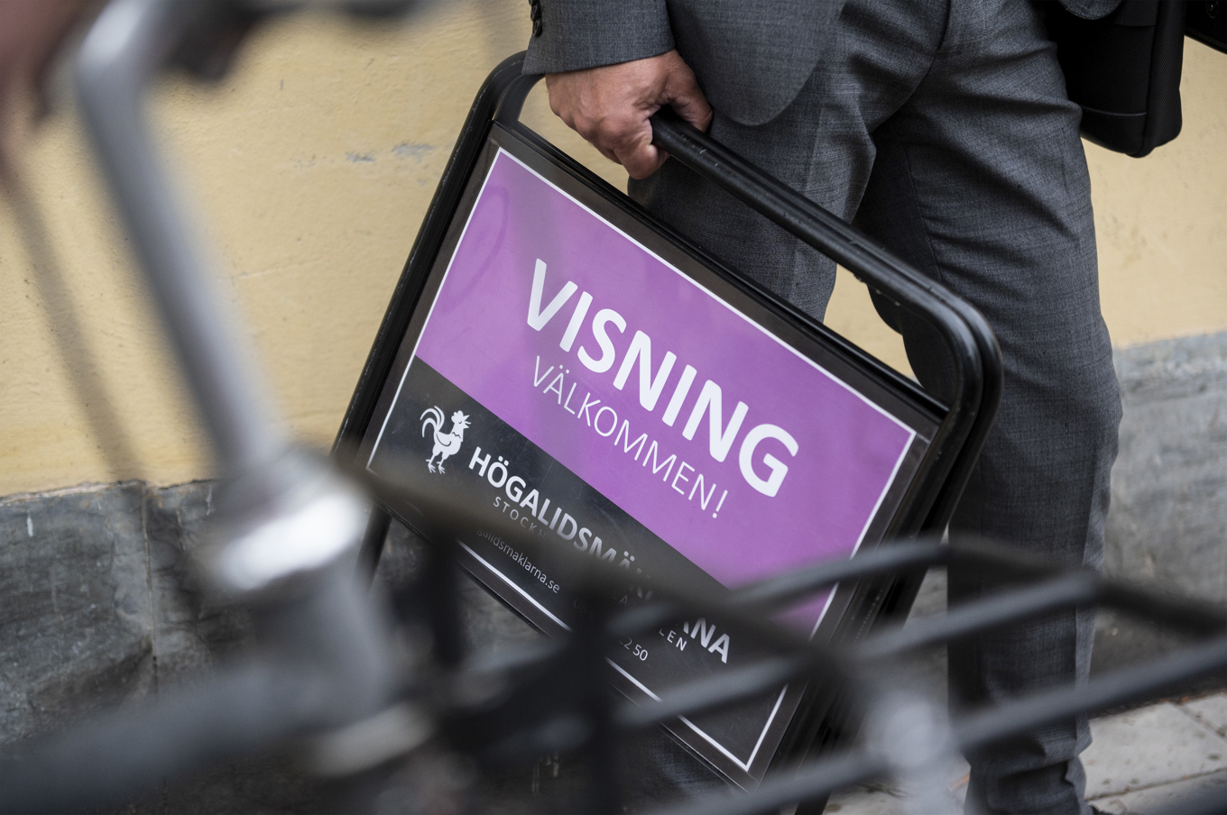 Nya mäklarsiffror redovisas nu. Arkivbild. Foto: Lisa Hallgren/SVD/TT