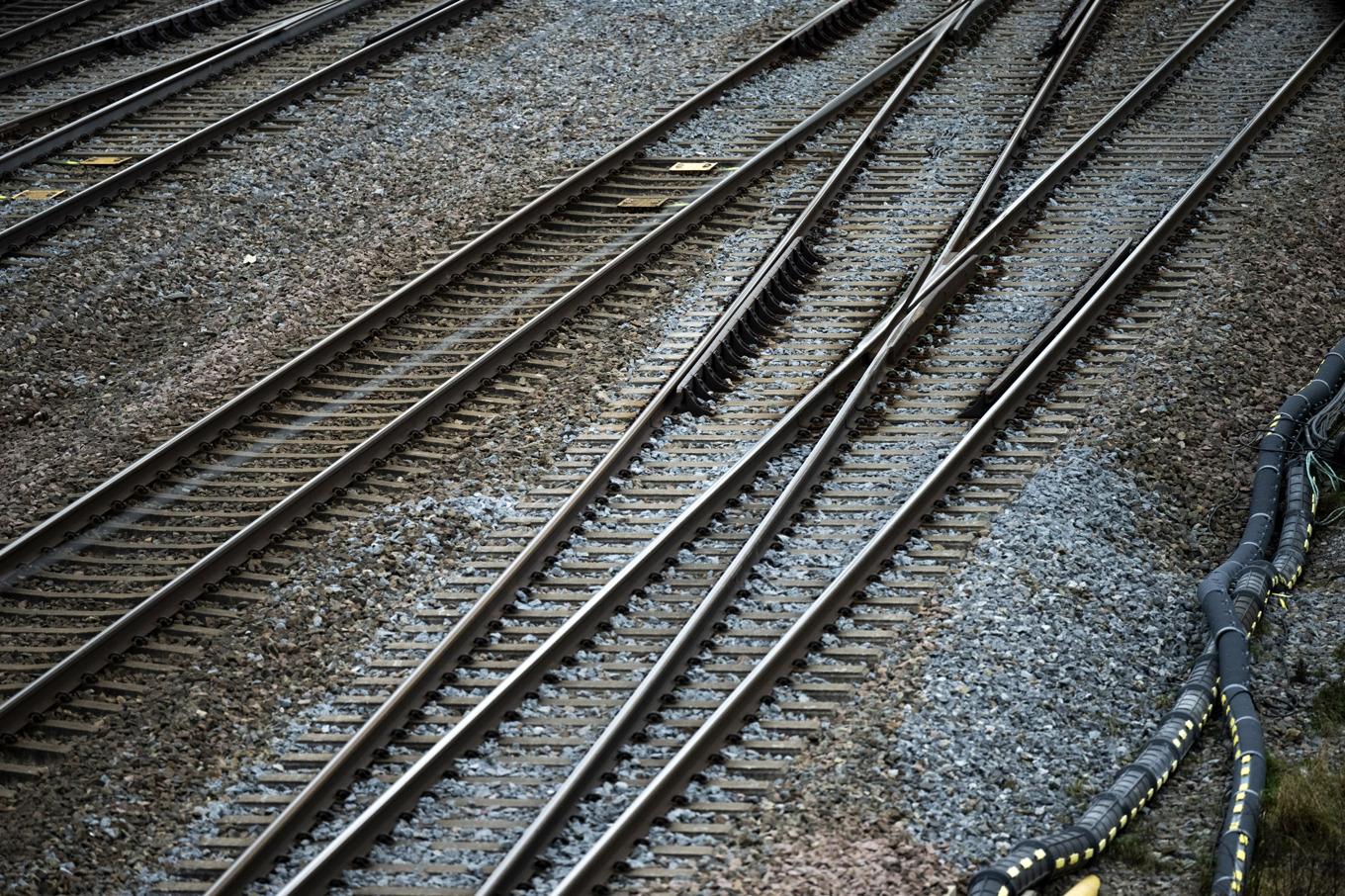 Tågtrafiken stod stilla utanför Göteborg. Arkivbild. Foto: Pontus Lundahl/TT