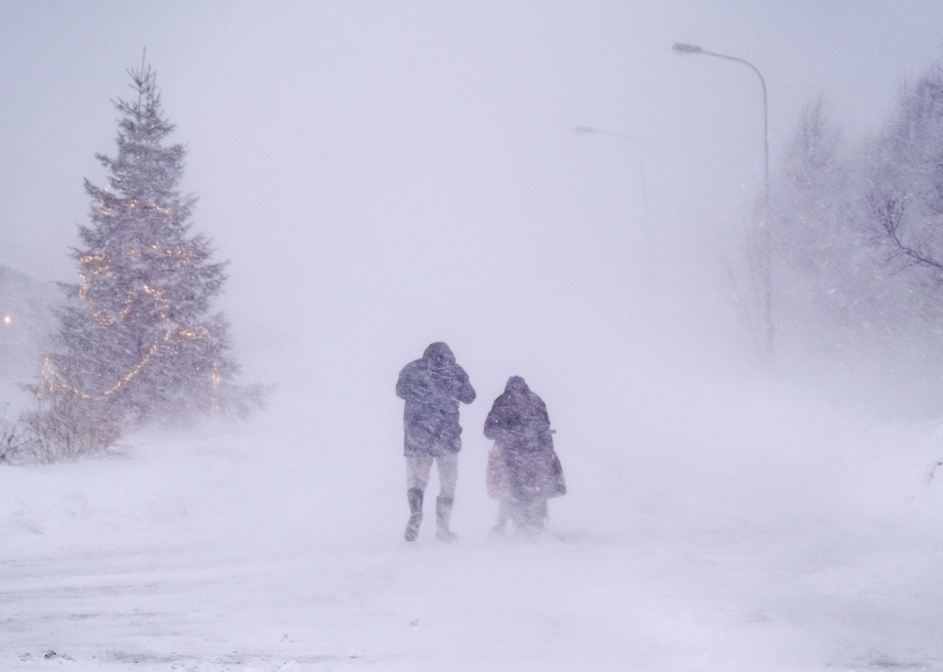 Stormen Johannes, som i Finland fick namnet Hannes, drog fram på båda sidan av Östersjön. Arkivbild. Foto: Sam Hedman / TT