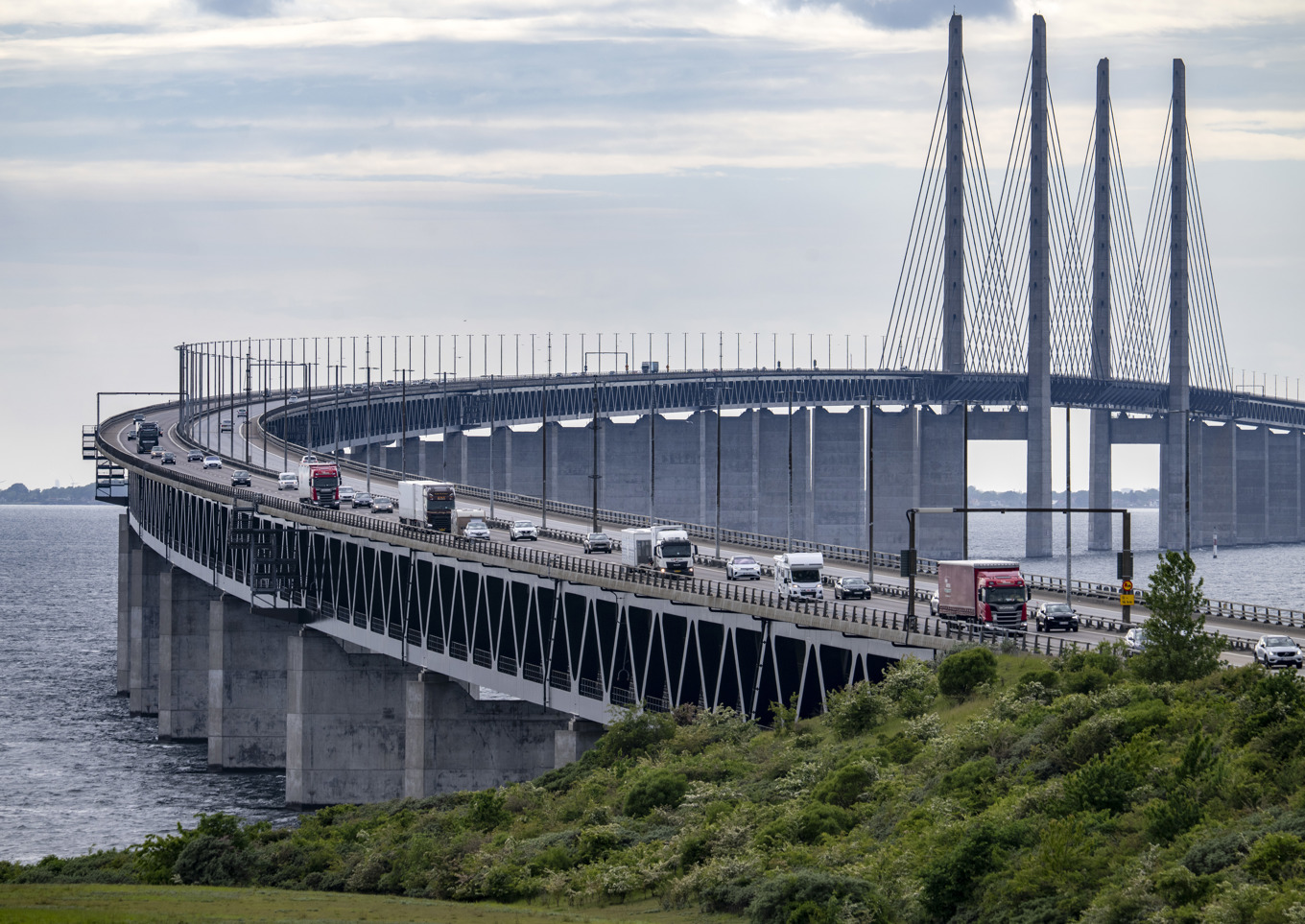 Öresundsbron slår trafikrekord – för andra året i rad. Arkivbild. Foto: Johan Nilsson/TT