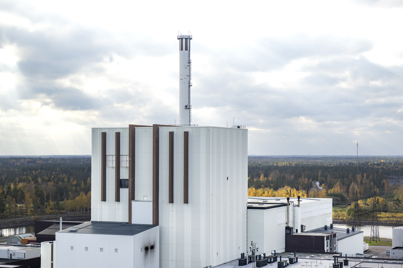 Forsmarks kärnkraftverk vred på kranarna lite extra under slutet av 2025. Arkivbild. Foto: Pontus Lundahl/TT