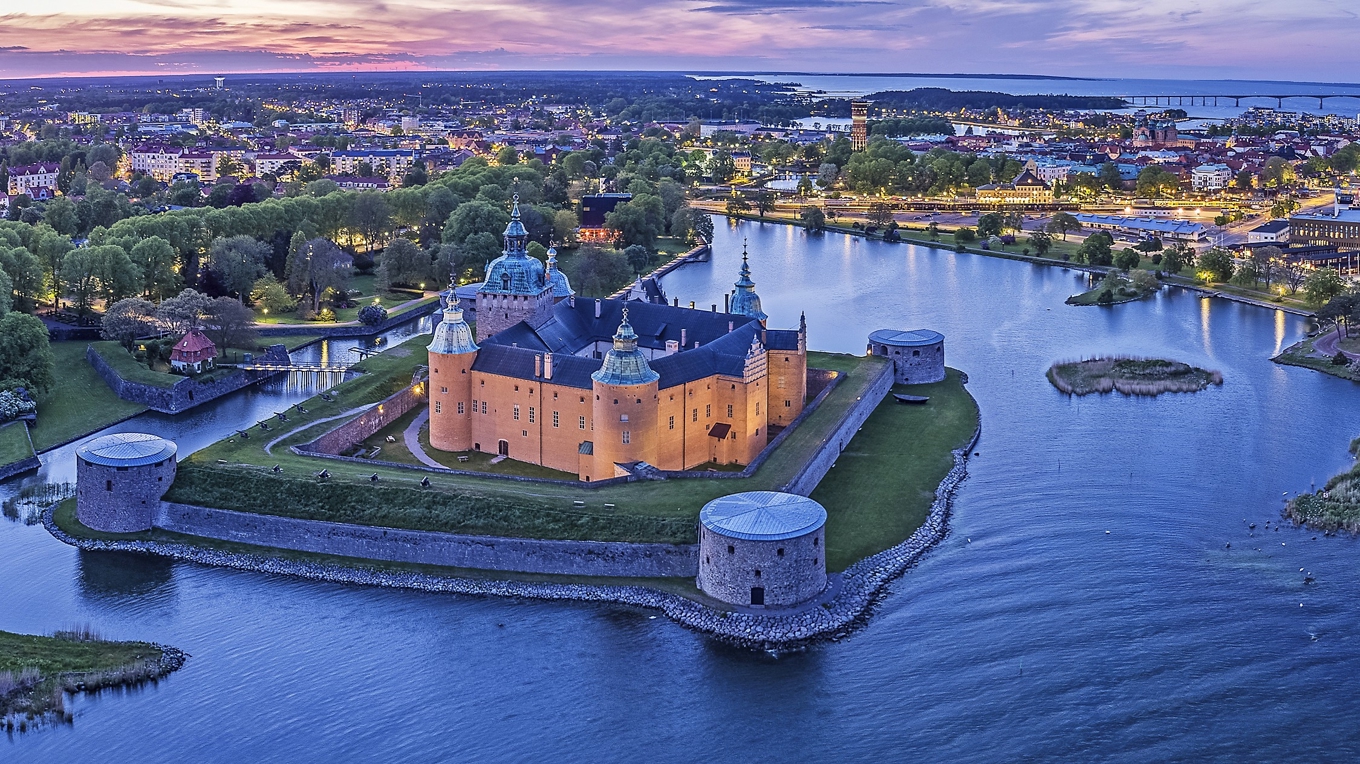 Kalmar Slott ingår i en digital satsning som sträcker sig över tre år och som ska synliggöra mindre kända delar av kulturarvet i sydöstra Sverige. Foto: Jean-Pierre Valpiani/Destination Kalmar