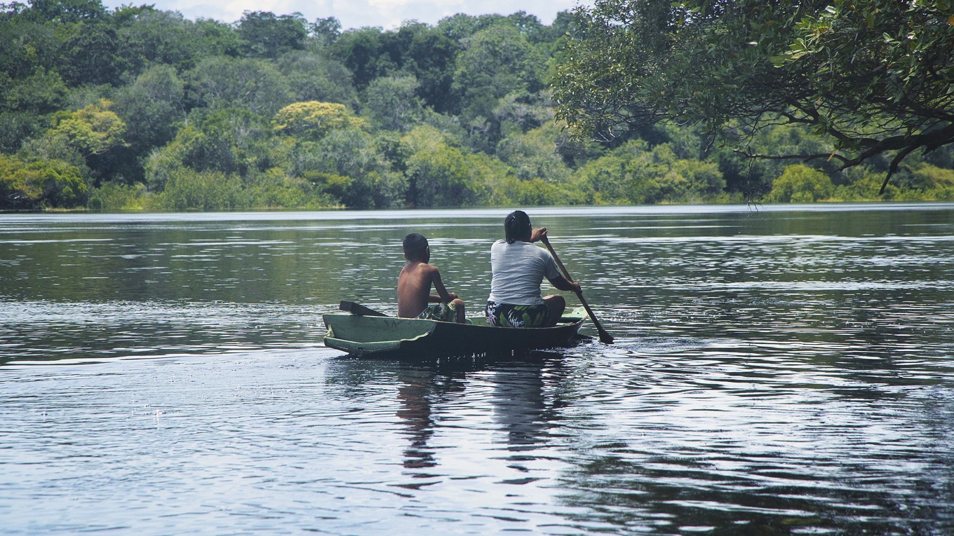 Rio Negro är en av Amazonflodens största biflöden i Brasilien. Foto: Hans Elmo/Shutterstock