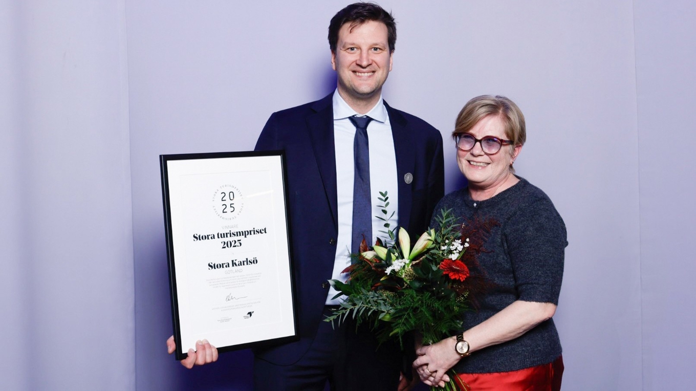 Stora turismpriset 2025. Foto: Pressbild