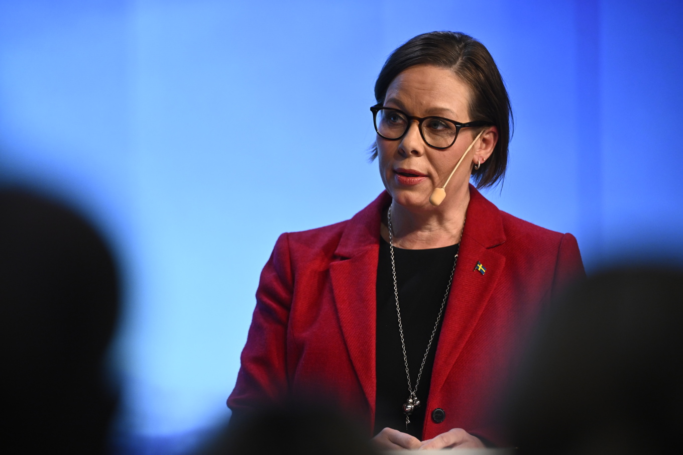 Utrikesminister Maria Malmer Stenergard (M). Foto: Henrik Montgomery/TT