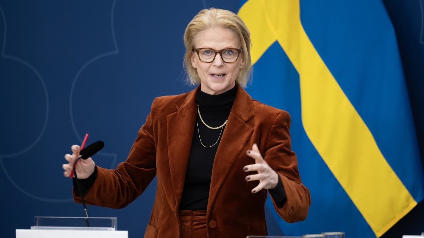 Finansminister Elisabeth Svantesson (M). Foto: Ninni Andersson/Regeringskansliet