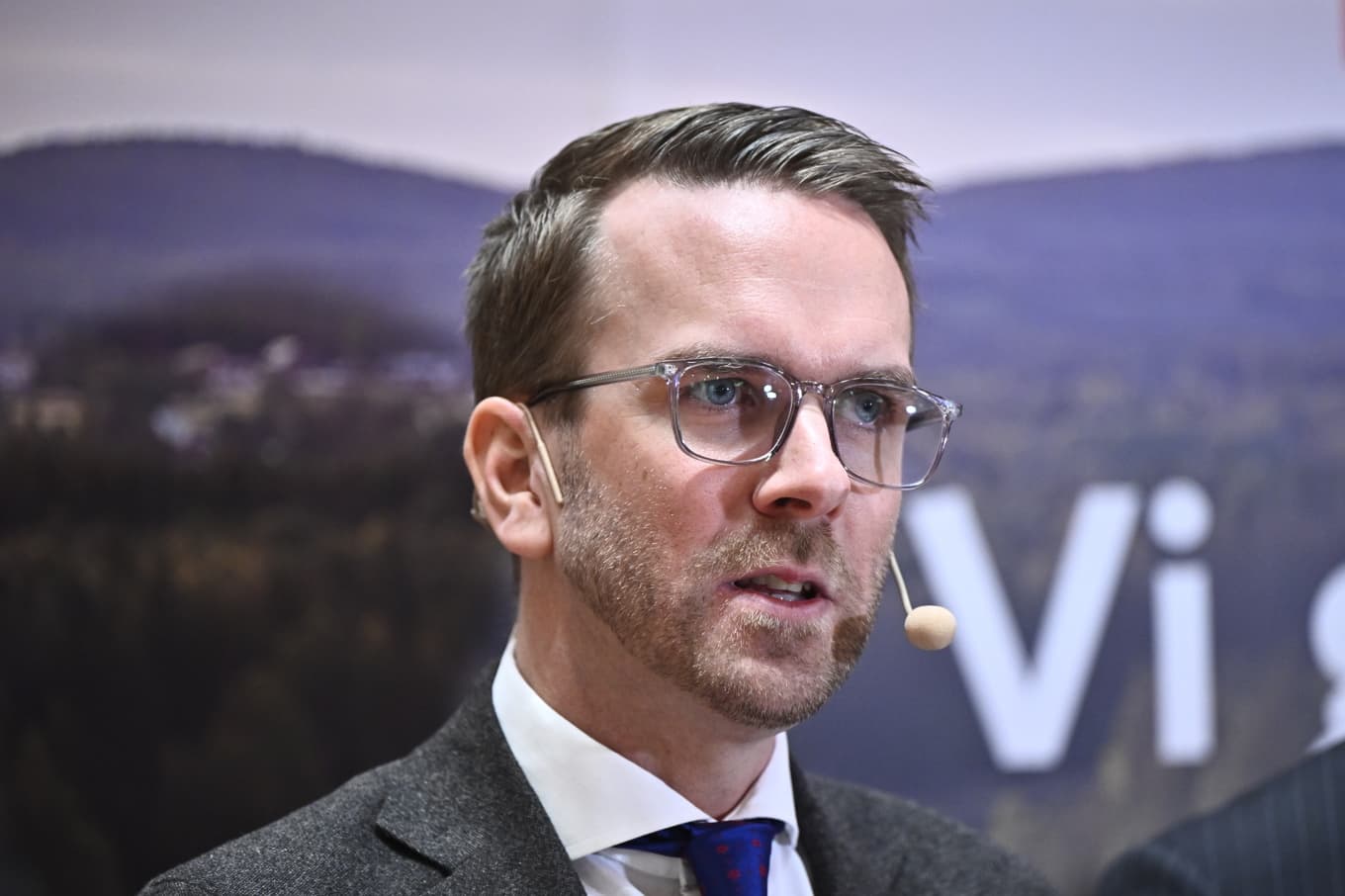 Infrastruktur- och bostadsminister Andreas Carlson (KD). Arkivbild Foto: Christine Olsson/TT