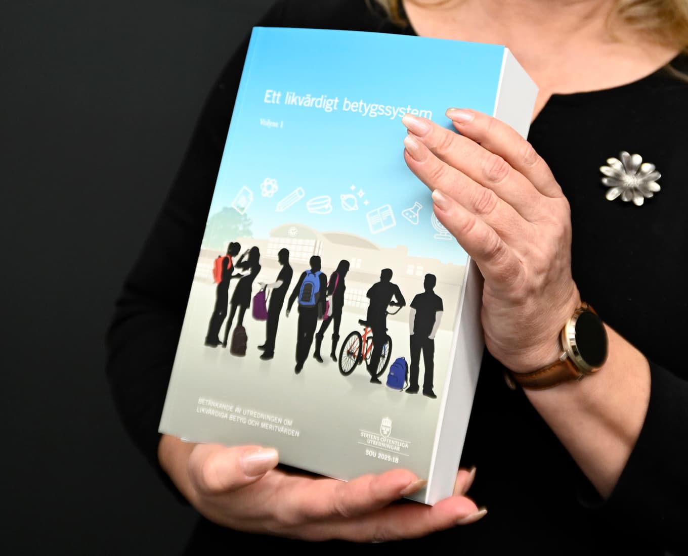 Betygsutredningen lämnades över till regeringen i februari i fjol. Foto: Pontus Lundahl/TT