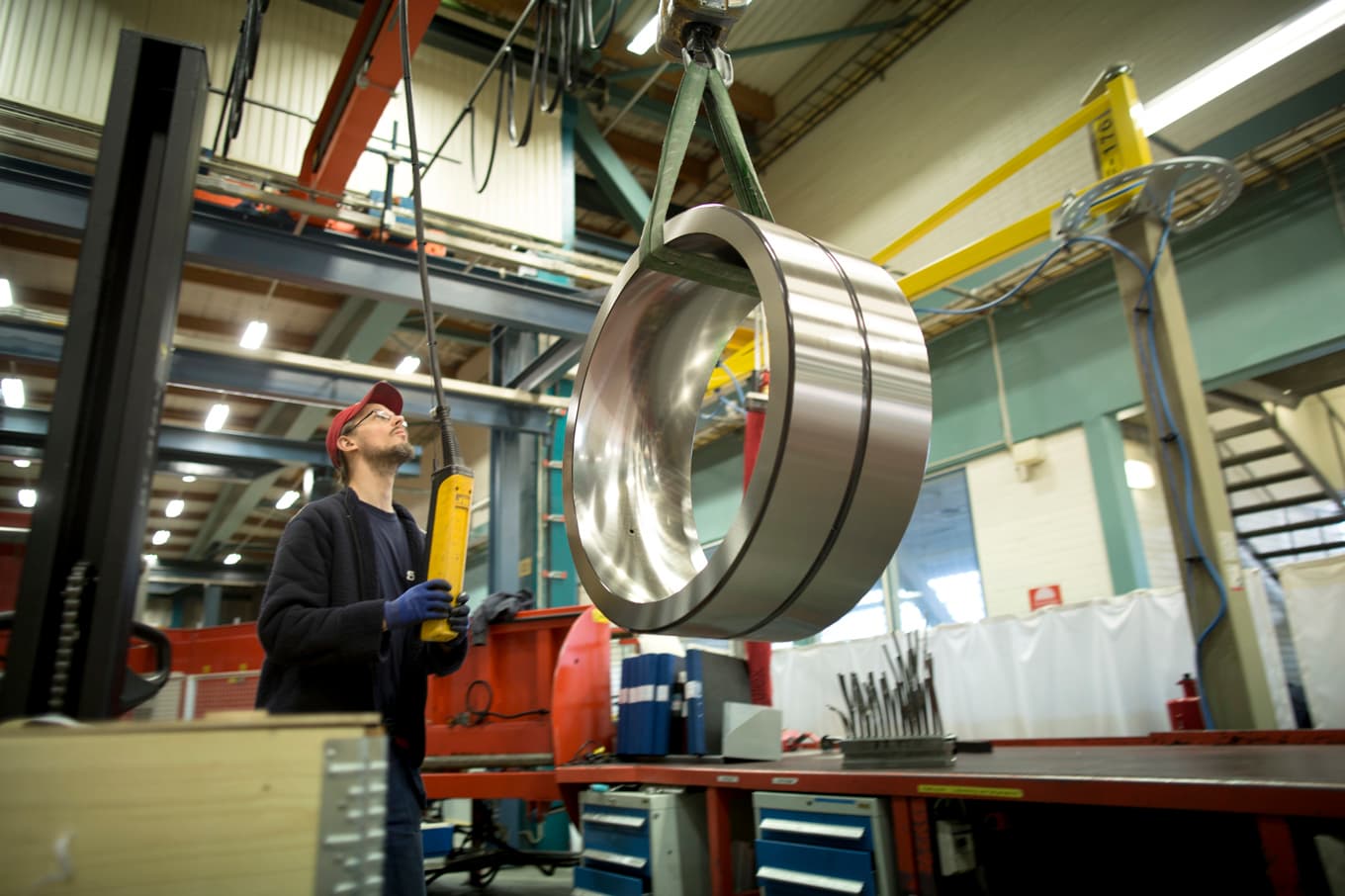 Swedbank och Silf mäter aktivitetsnivån i svensk industri. Arkivbild Foto: Björn Larsson Rosvall/TT