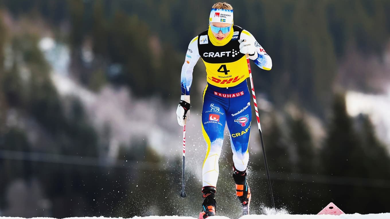 Nyligen utsedda Jerringprisvinnaren Jonna Sundling får ikläda sig rollen som en av Sveriges största guldfavoriter vid OS i Milano/Cortina. Foto: Geir Olsen/NTB