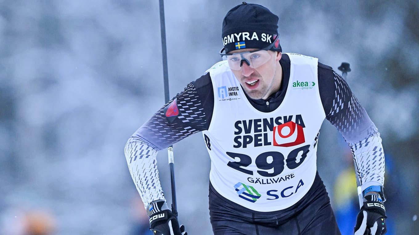 Calle Halfvarsson gör nu sitt fjärde OS – något som inte många hade trott för en vecka sedan. Knappt han själv. Foto: Ulf Palm/TT TT Nyhetsbyrån