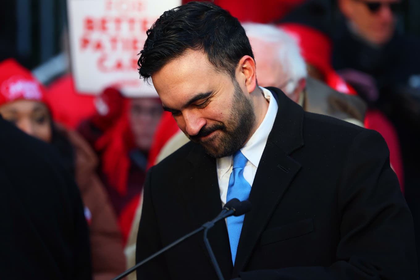 New Yorks nye borgmästare Zohran Mamdani har ekonomiska problem. Foto: Michael M. Santiago/Getty Images