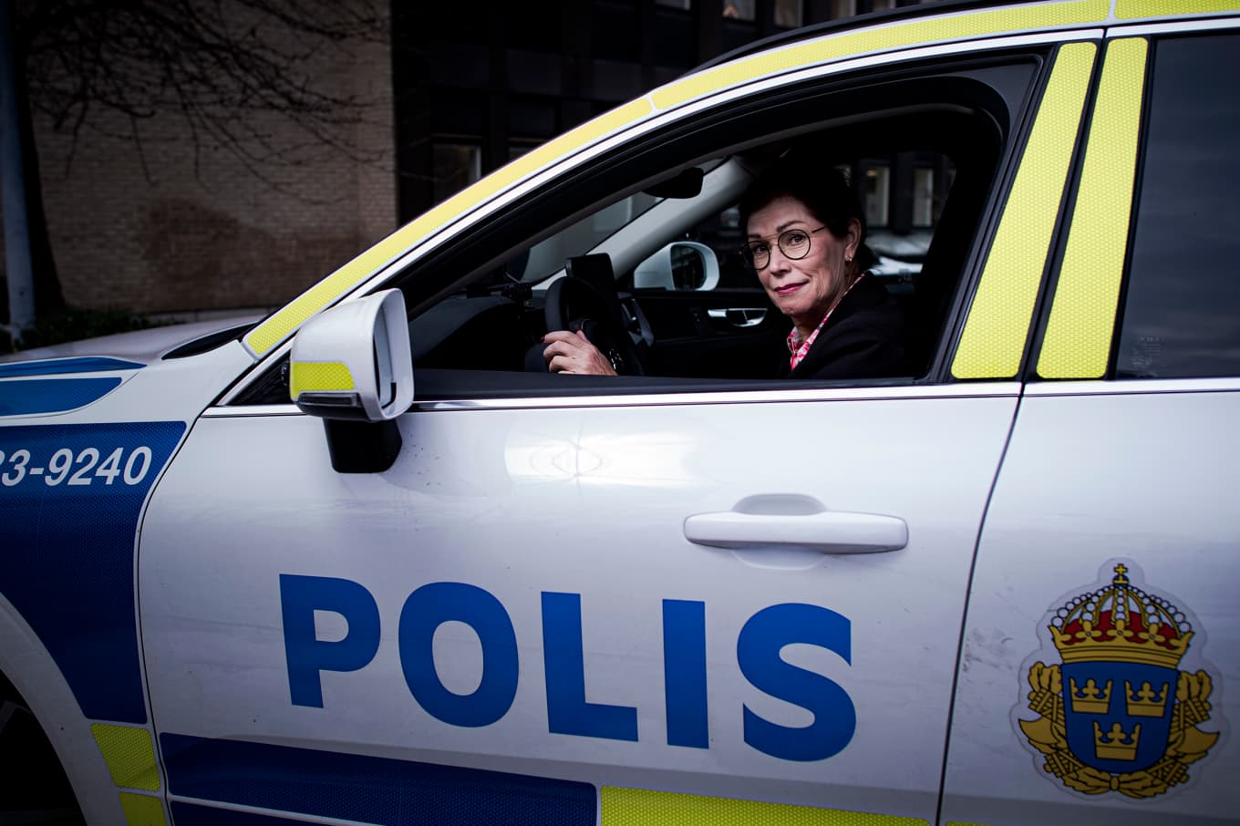 Polisförbundets ordförande Katharina von Sydow. Arkivbild. Foto: Tim Aro/TT