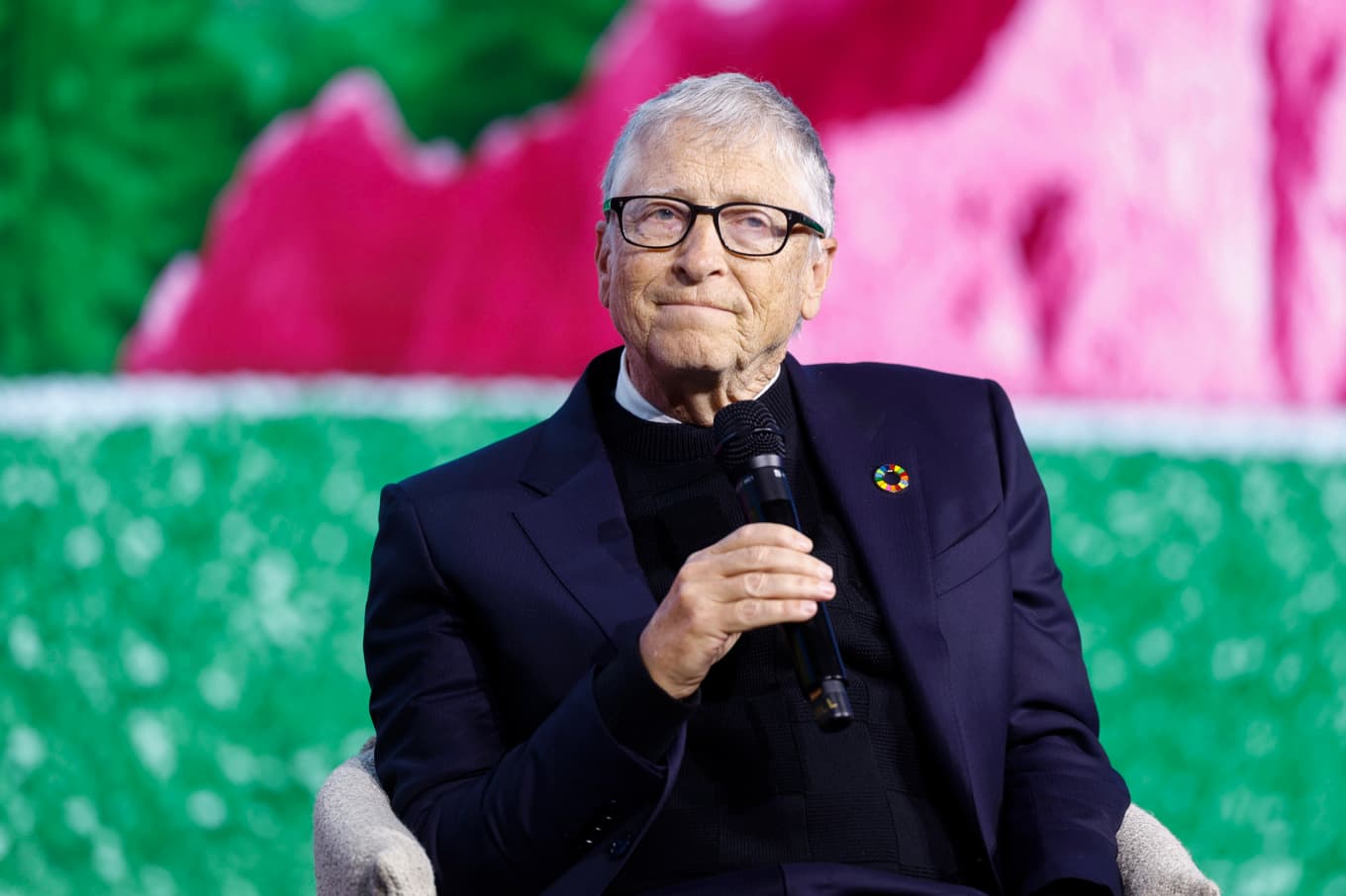 Bill Gates har bett om ursäkt för sin koppling till Jeffrey Epstein. Bild från januari. Foto: Stefan Jerrevång/TT