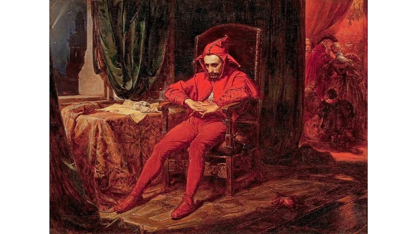 Från skratt till gråt, från glädje till sorg. Målning av Jan Matejko (1838–1893). Foto: National Museum of Warsaw/Wikimedia Commons