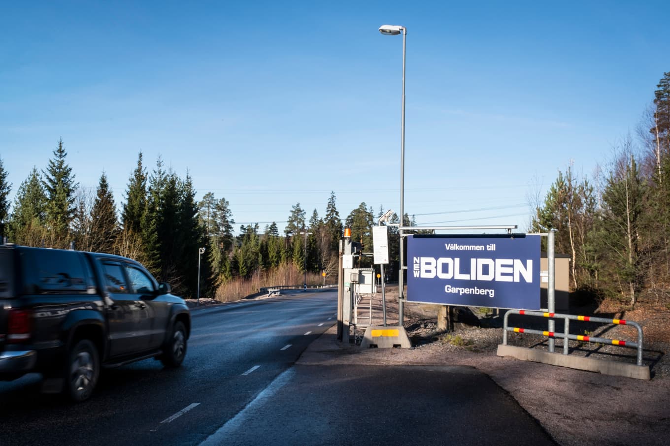 Raset i Bolidens gruva i Garpenberg inträffade under arbete med infrastruktur under jord. Foto: Helena Landstedt/TT