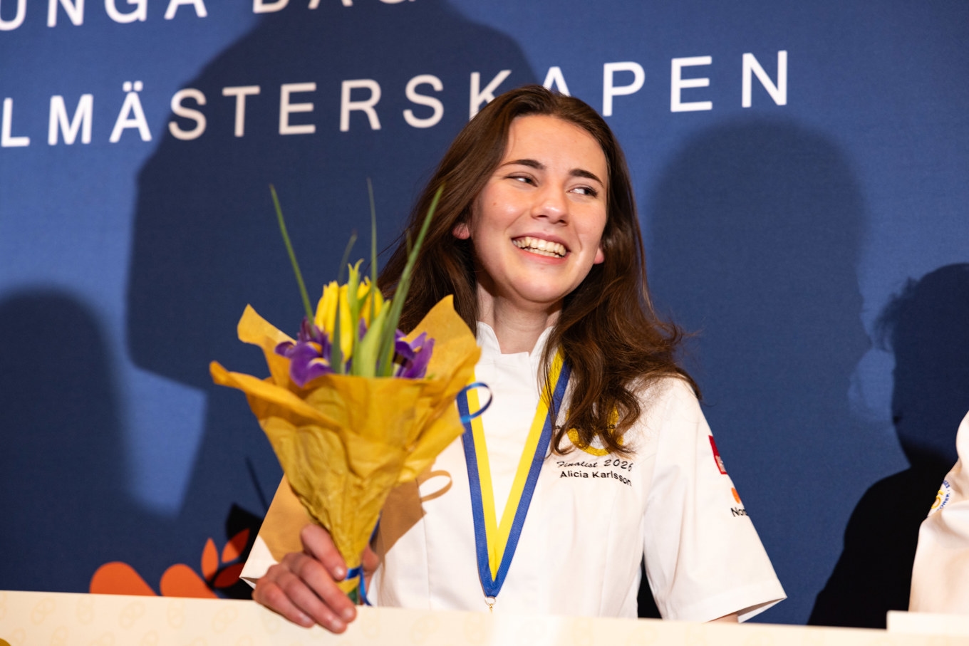 Alicia Karlsson vann SM Unga Bagare den 11 mars 2026. Foto: John Kumlin/SBK