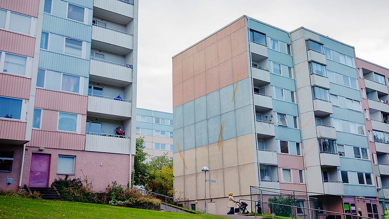 150 lägenheter i Göteborgs utsatta områden ska öronmärkas för studenter i syfte att blanda invånarna och minska kriminaliteten. Foto: Göteborgs Stad
