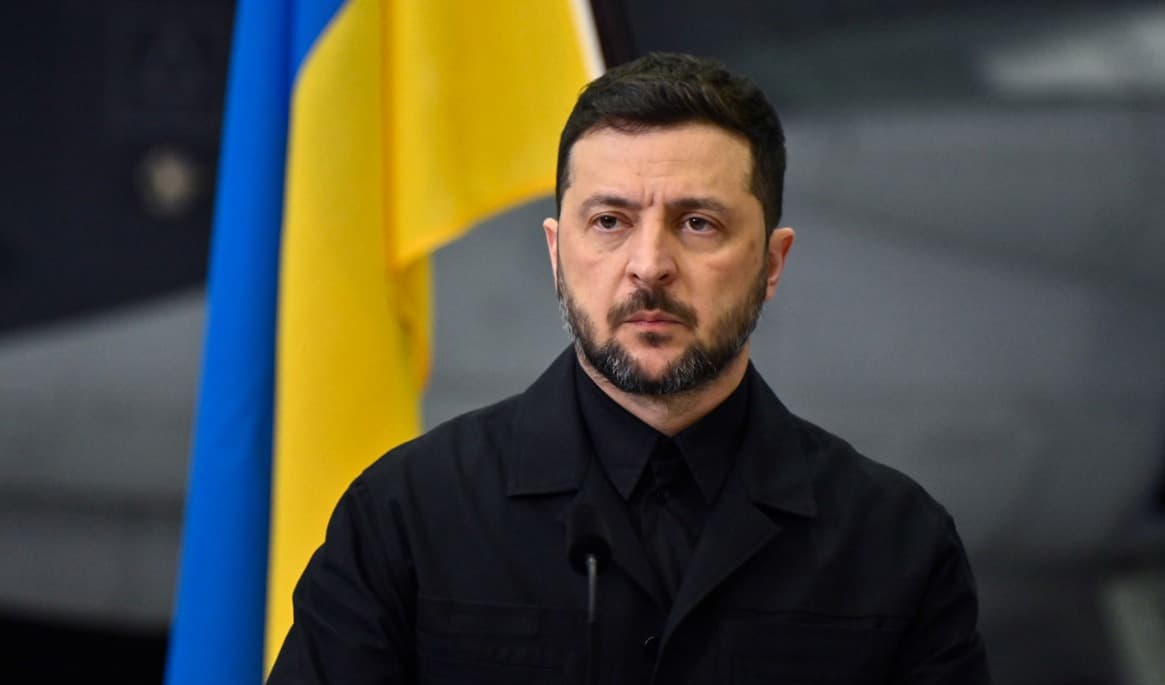 Ukrainas president Volodymyr Zelenskyj. Arkivbild. Foto: Christine Olsson/TT