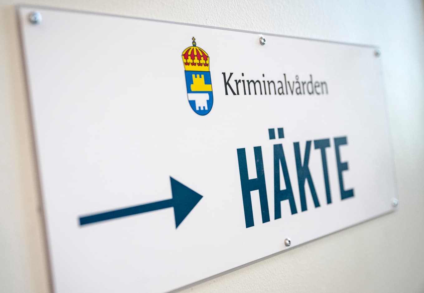 Flera nybyggda häkten har problem med att intagna kan kommunicera genom väggarna. Arkivbild. Foto: Johan Nilsson/TT