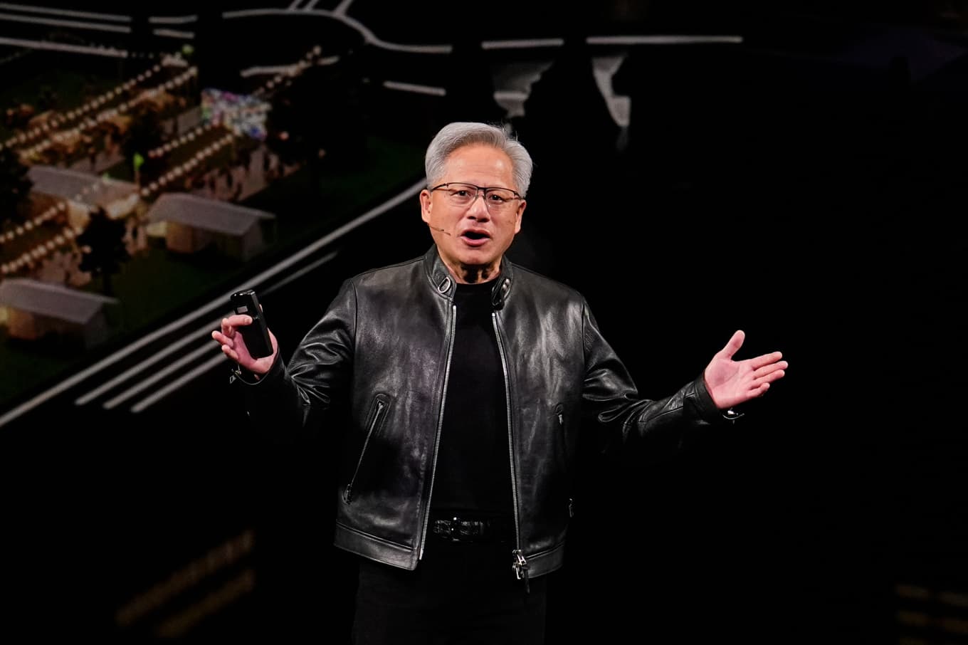 Nvidia vd Jensen Huang. Arkivbild. Foto: Godofredo A. Vásquez/AP/TT