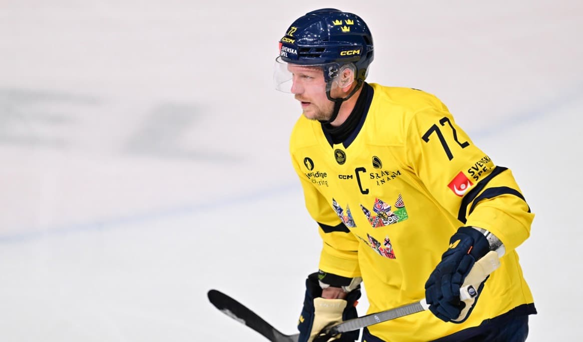 Backen Tim Heed anmäls till Tre Kronors VM-trupp. Arkivbild. Foto: Björn Larsson Rosvall/TT