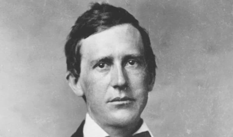 Stephen Foster fotograferad 1860. Foto: Wikimedia Commons