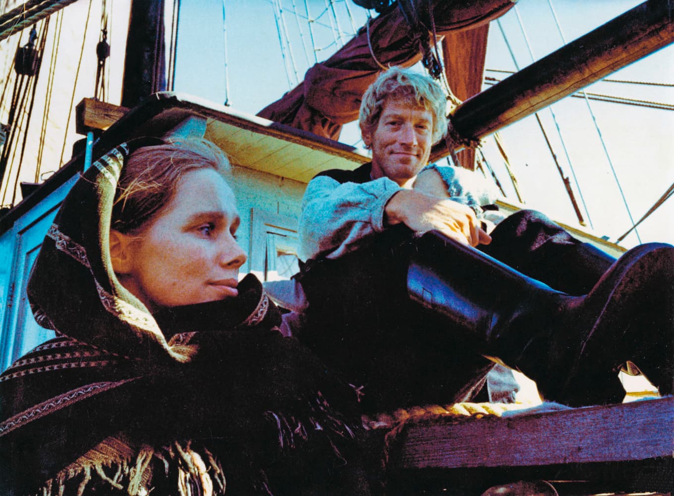 Liv Ullmann och Max von Sydow i ”Utvandrarna” (1971), första delen av Jan Troells utvandrarepos. Filmen visas tillsammans med ”Nybyggarna” (1972) på Il Cinema Ritrovato. Foto: Ove Ahlström/AB Svensk Filmindustri
