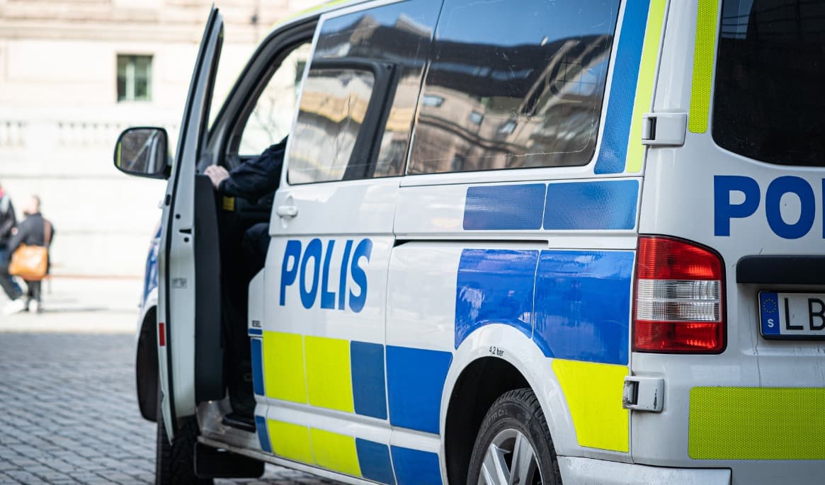 Polisen fick ingripa när ett bråk uppstod i Västra Frölunda. Foto: Sofia Drevemo