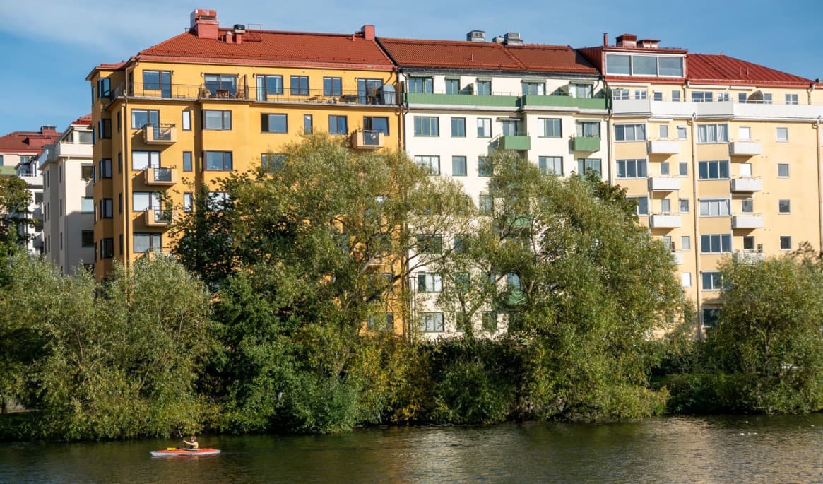 Bostadshus på Södermalm i Stockholm. Arkivbild. Foto: Gabriella Bruske/TT